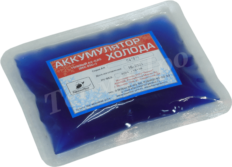 Аккумуляторы холода для термосумок